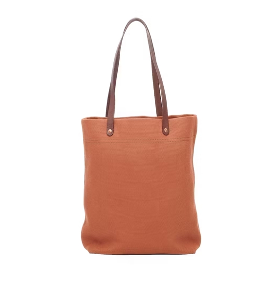 🆕 Nisolo Amber Canvas/Leather Tote Bag - Picture 4 of 7